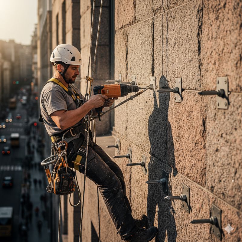 پیچ رولپلاک نما ساختمان