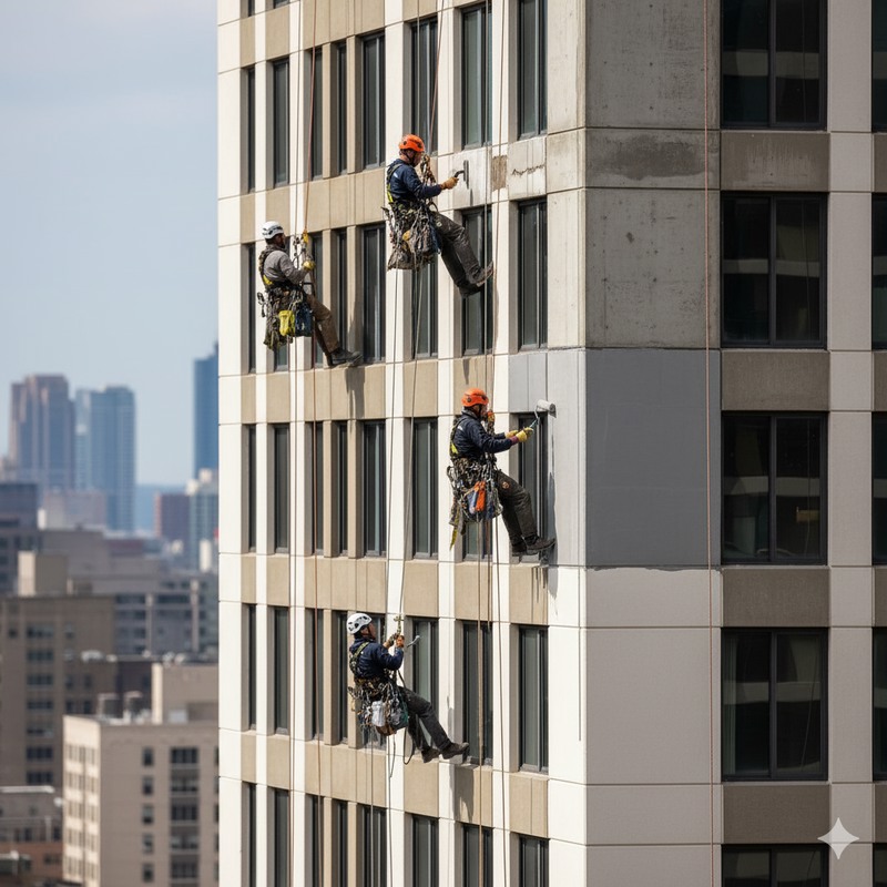 مدیریت هزینه و زمان‌بندی پروژه رنگ آمیزی نما