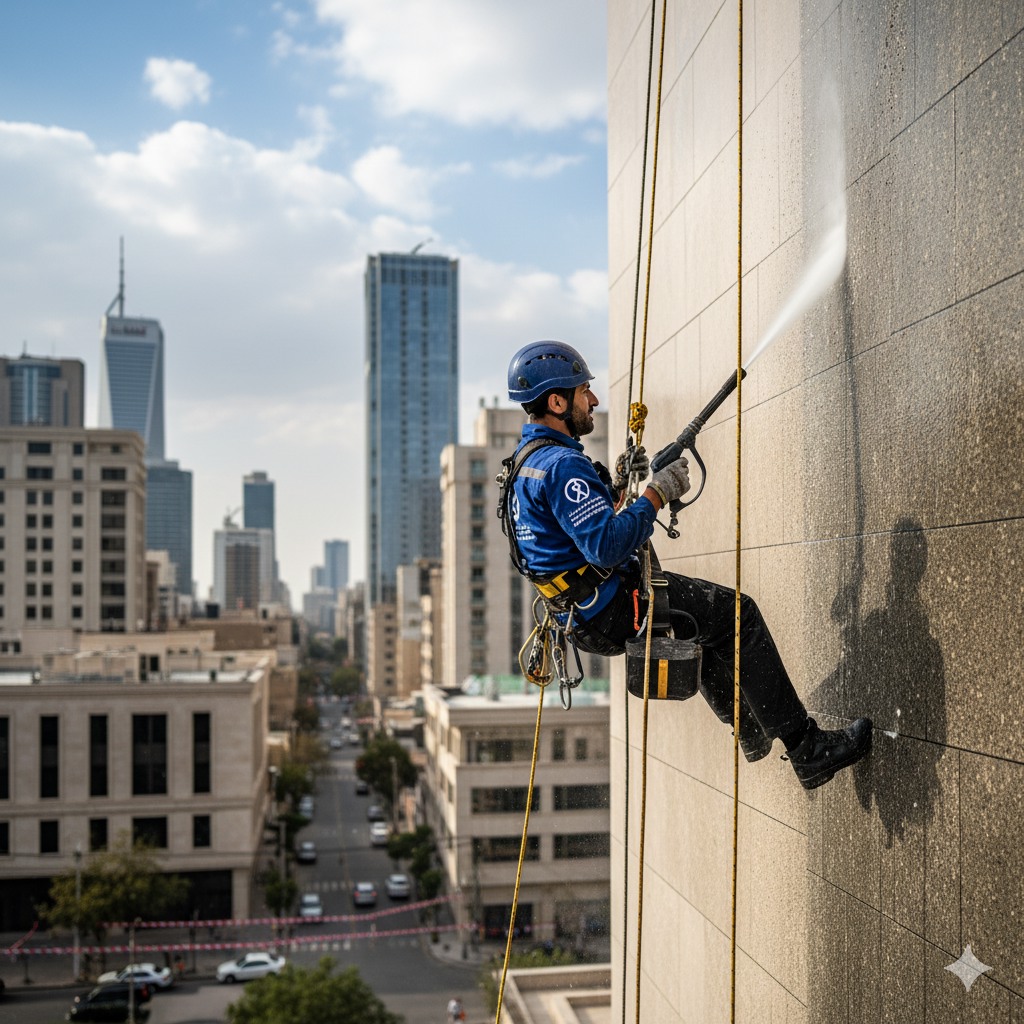 روش‌های فنی شستشوی نما 