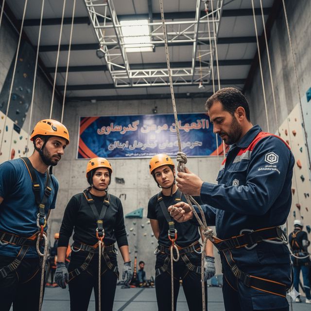 تخصص شرکت ارتفاع کاران شهر ایمن در آموزش راپل