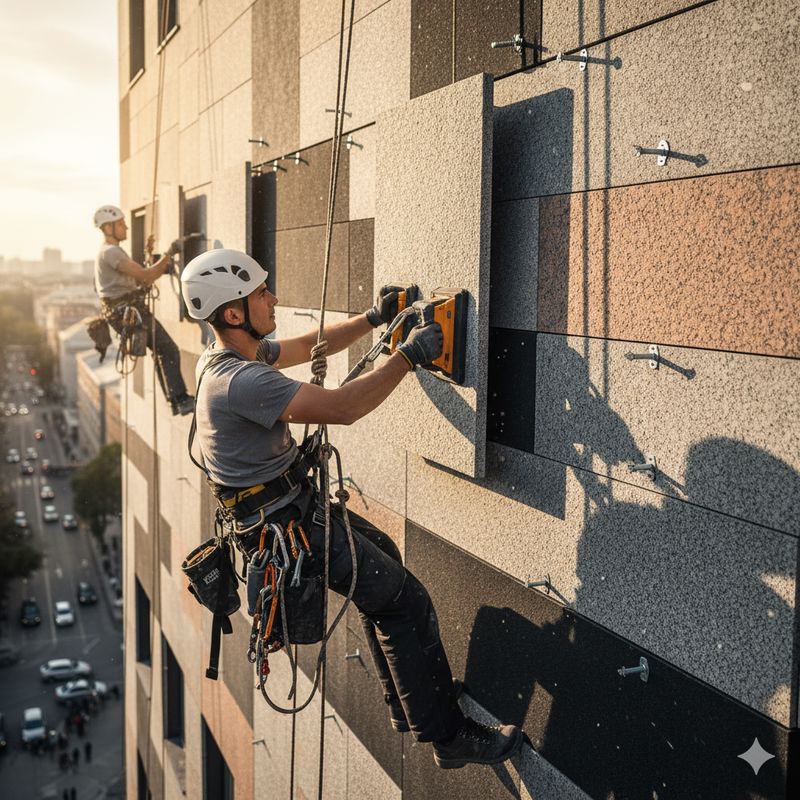 پیچ رولپلاک نما ساختمان