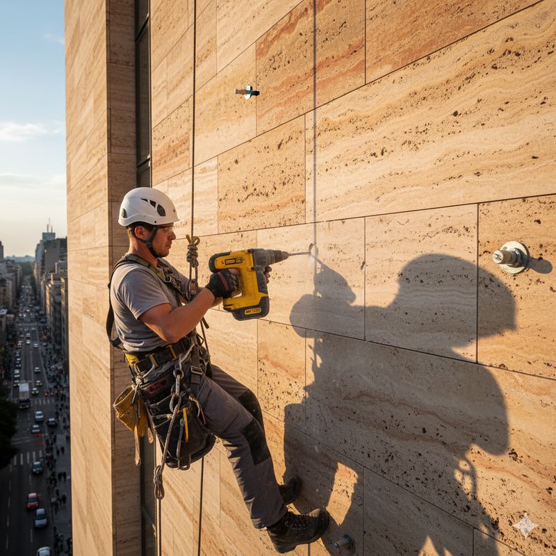پیچ رولپلاک نما ساختمان
