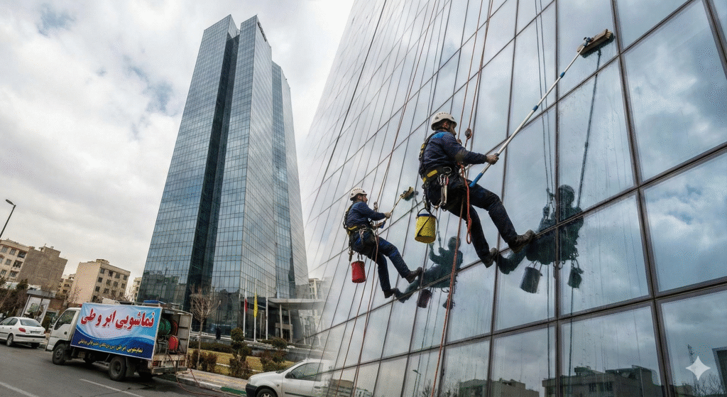 نماشویی ساختمان با راپل 