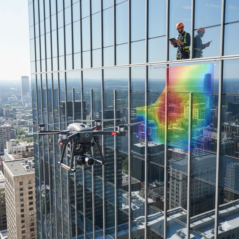 تأمین و نگهداری نمای برج‌ها با راپل