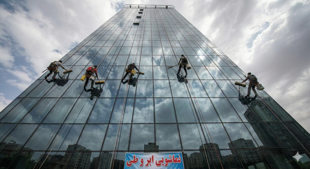 نماشویی ساختمان با راپل 