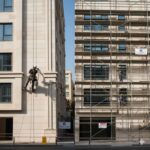 پیچ رولپلاک نمای ساختمان با راپل